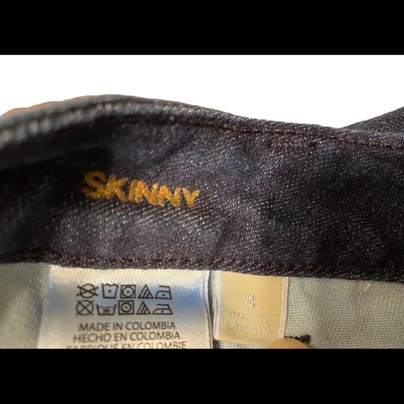 Michael Kors Skinny Jeans Zip Front Pockets - Picture 8 of 10